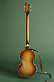 500/1 "Violin Bass", Höfner Gmbh &amp; Co., Spruce, maple, rosewood, ebony, metal, pearloid, plastic